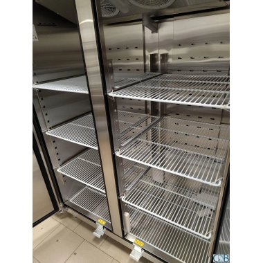 Szafa chłodnicza ze stali nierdzewnej GN 2/1, 1318x845x2130 mm, , energooszczędna, 1400l